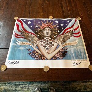 Evgeniya Golik Signed Poster